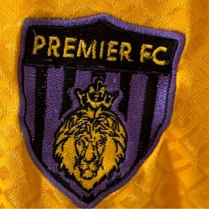 Vintage football soccer jersey for Premier football league for player 14